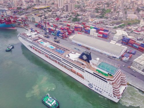 O primeiro porto de embarque e desembarque do sul 