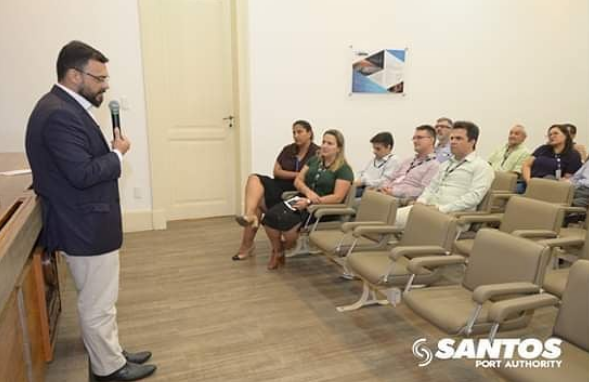 A 1ª Semana de Integridade do Porto de Santos foi concluída nesta quarta-feira (11) com duas palestras no Centro de Treinamento, e o encerramento oficial no auditório da Santos Port Authority