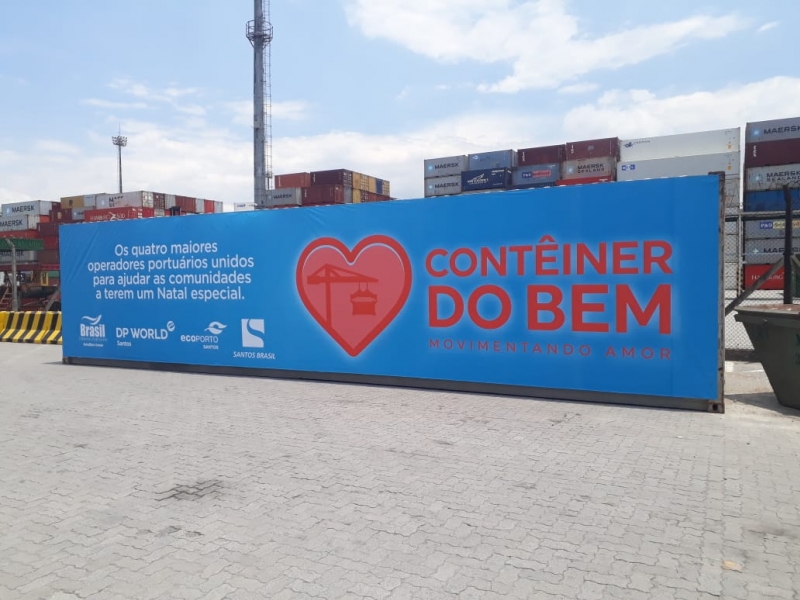 Contêiner do Bem: movimentando amor