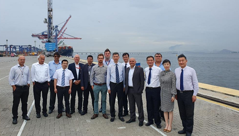 Porto do Rio de Janeiro recebe delegação do Porto de Shanghai
