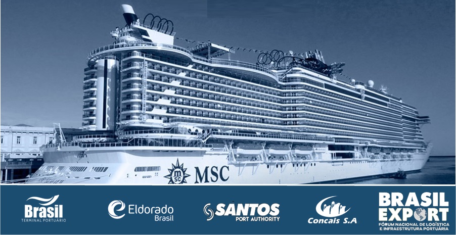 Fórum Regional Sudeste Export é lançado a bordo do MSC Seavie no Porto de Santos'