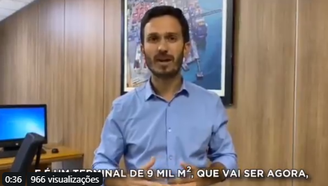 Segundo o secretário da Portos Brasil, Diogo Piloni, o arrendamento do Porto em Fortaleza "trará ganho de eficiência ao Porto, melhor qualidade na prestação do serviço de operação de passageiros no terminal, além da promoção da atividade turística na região"