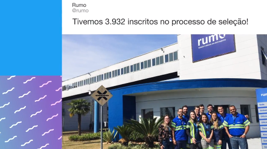 Rumo: Programa Jovens Profissionais capacitou 10 novos colaboradores para áreas operacionais e administrativos