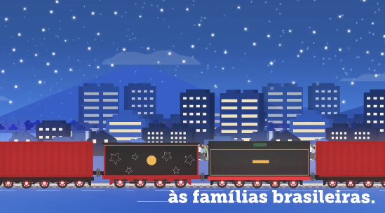 O projeto Natal nos Trilhos da Rumo está levando a magia da ferrovia para mais de 100 cidades