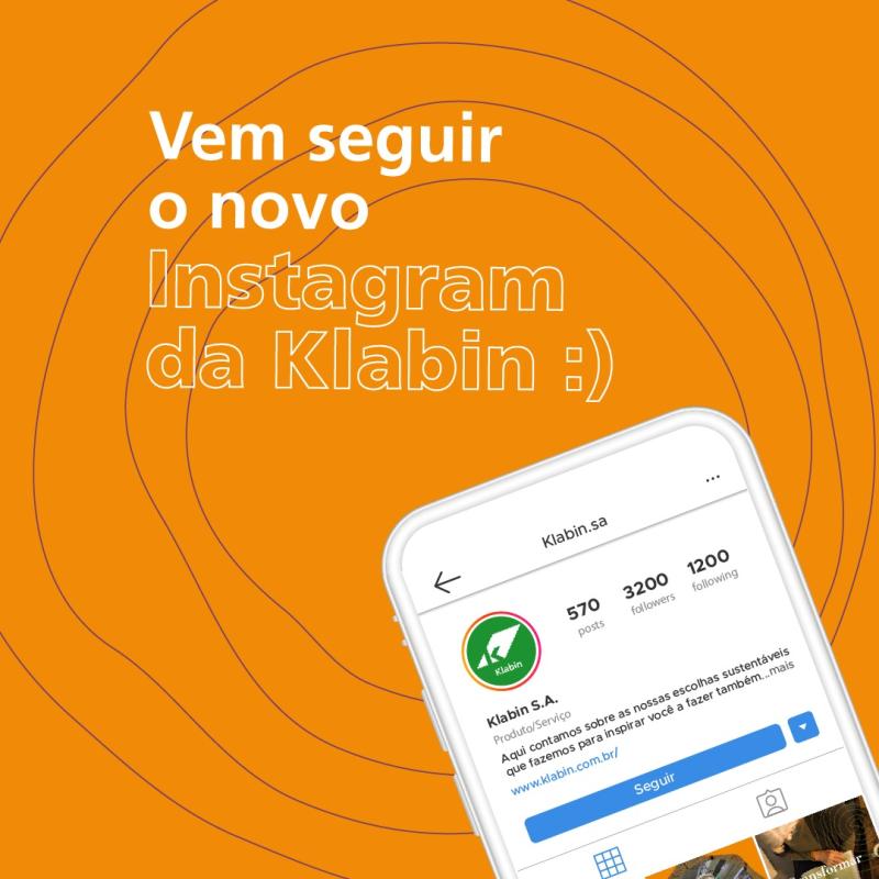 Klabin lança perfil no Instagram