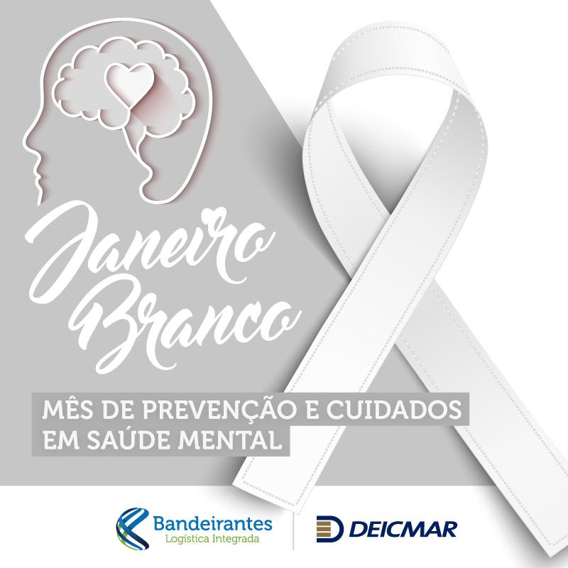 Bandeirantes Logística Integrada chama atenção para janeiro branco, mês de prevenção e cuidados com a saúde mental