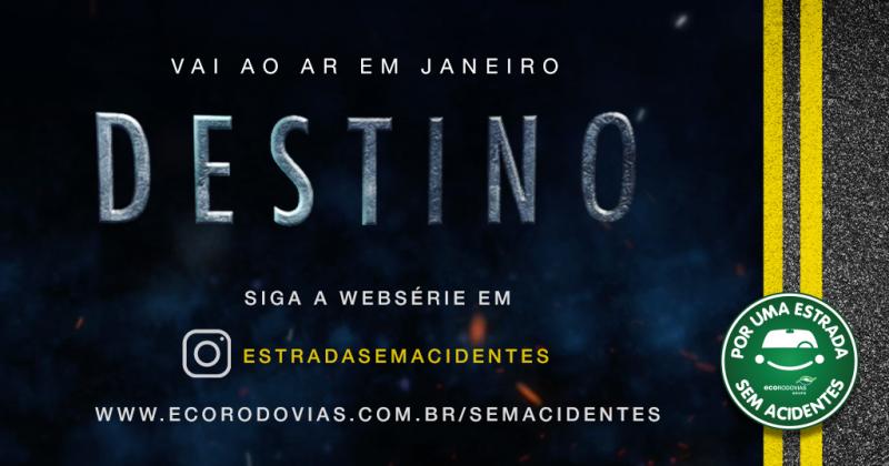 Vem aí a websérie do projeto educativo Por uma Estrada Sem Acidentes, do Grupo EcoRodovias