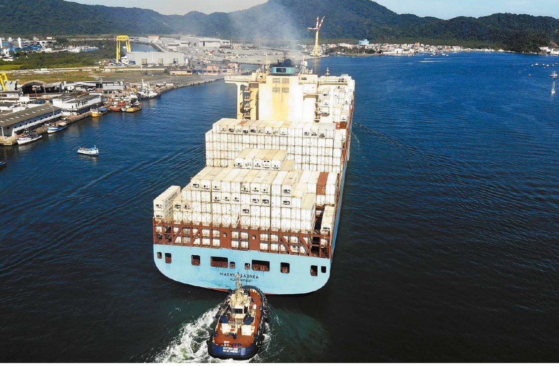 Porto se prepara para navios de 366 m