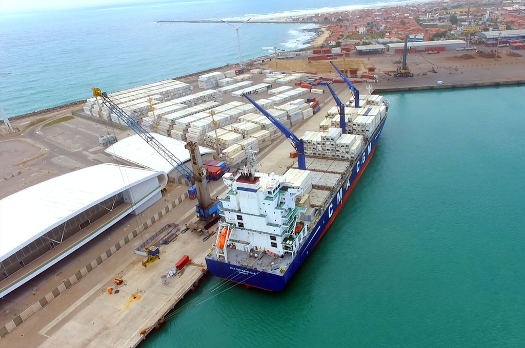 Movimentação de cargas no Porto de Fortaleza foi de 4,4 mi de toneladas em 2019