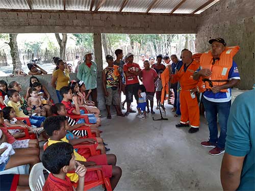 Capitania dos Portos do Maranhão participa de ação solidária com Soamar-MA
