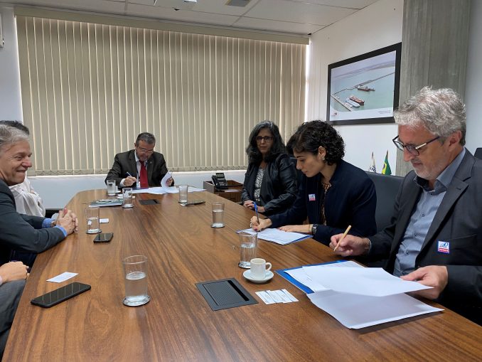 ANTAQ e agência alemã GIZ firmam cooperação técnica para proteção do meio ambiente portuário