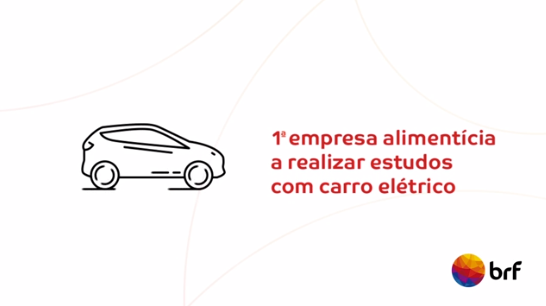 Olhando para o futuro do planeta, a BRF desenvolve um projeto com carro 100% elétrico na sua frota de veículos comerciais em parceria com a GM
