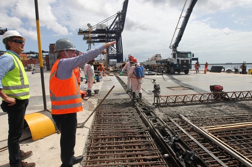 1ª Etapa das obras do Terminal de Contêineres do Porto de Salvador será entregue em março