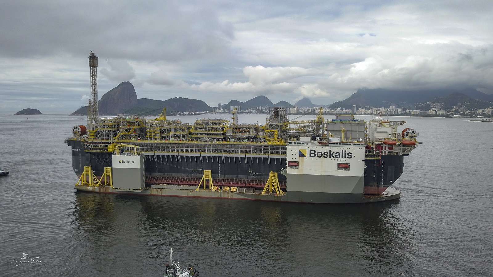P-70 chega ao Porto do Rio de Janeiro