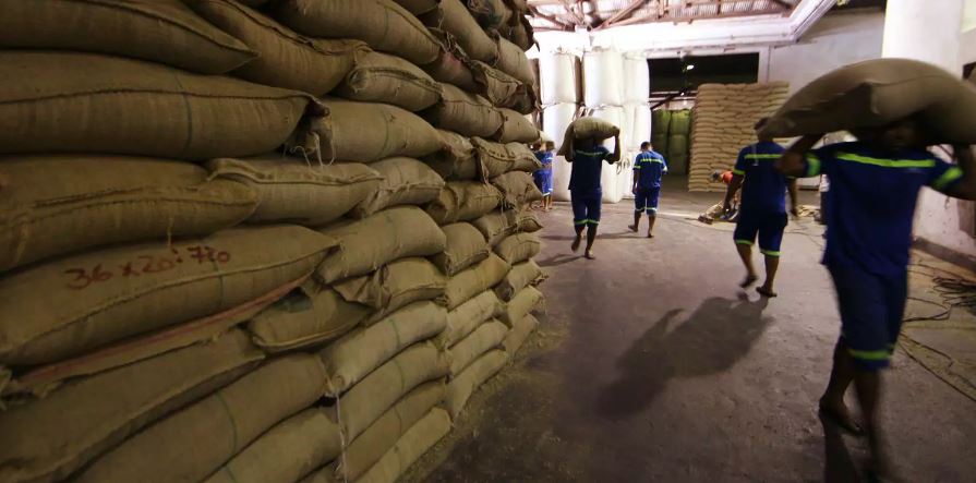 Porto de Santos foi responsável por escoar 77% do café brasileiro