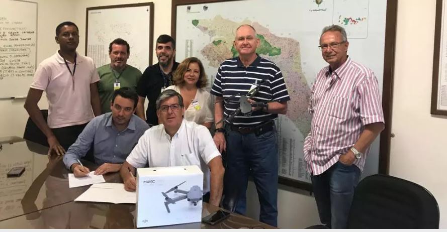 CET utilizará drone para melhorar tráfego de caminhões na Alemoa