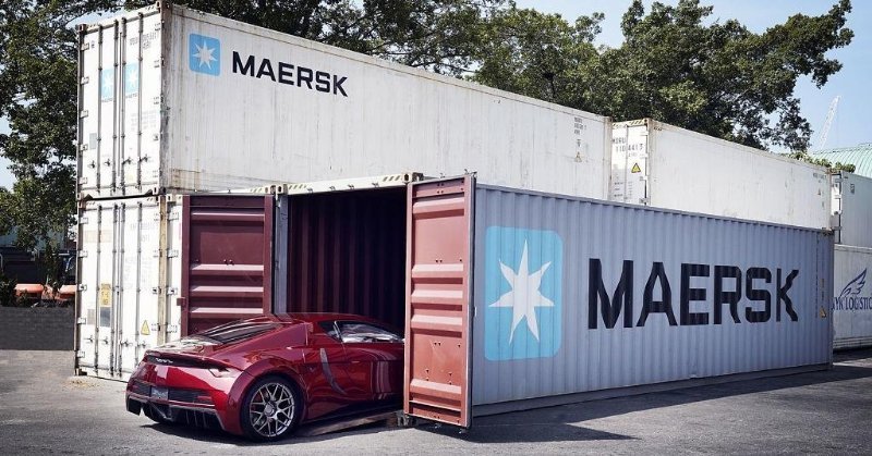 Maersk está levando o primeiro supercarro elétrico do Sri Lanka Vega EVX até o Geneva Motor Show 2020