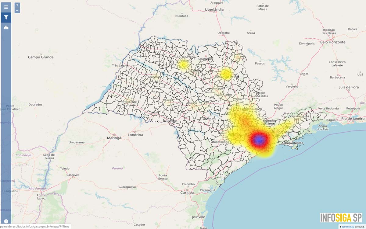Infosiga SP registra 143 mil acidentes de trânsito no Estado em 2019