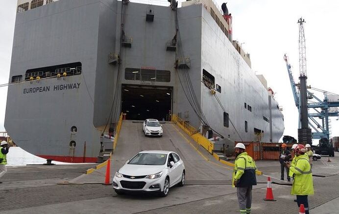 Porto de Itajaí ultrapassa a marca de 36 mil veículos estrangeiros desembarcados