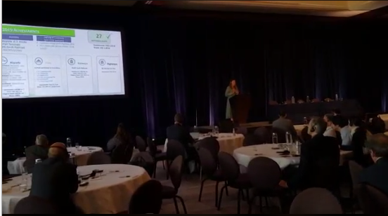 Secretária do MInfra participa de evento com investidores nos EUA