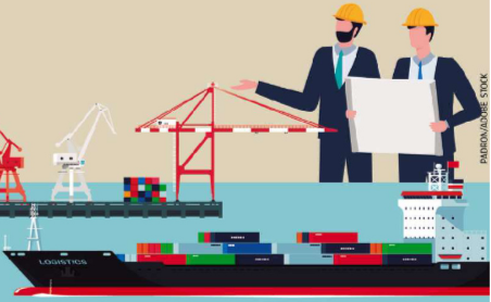 E a plataforma "offshore" para cargas?