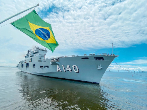 Navios da esquadra suspendem para início da “Aspirantex 2020” – 3ª Fase da Operação “Amazônia Azul – Mar Limpo é Vida”