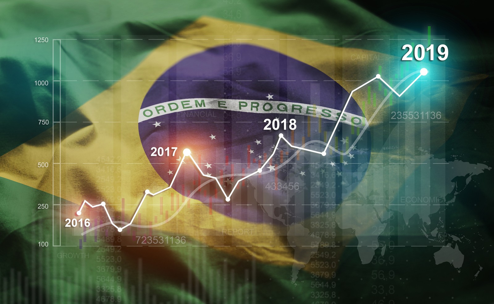 PIB brasileiro ‘perde’ para 83% dos países nos anos 2010