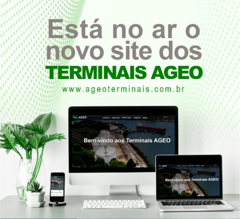 Está no ar o novo site dos Terminais AGEO