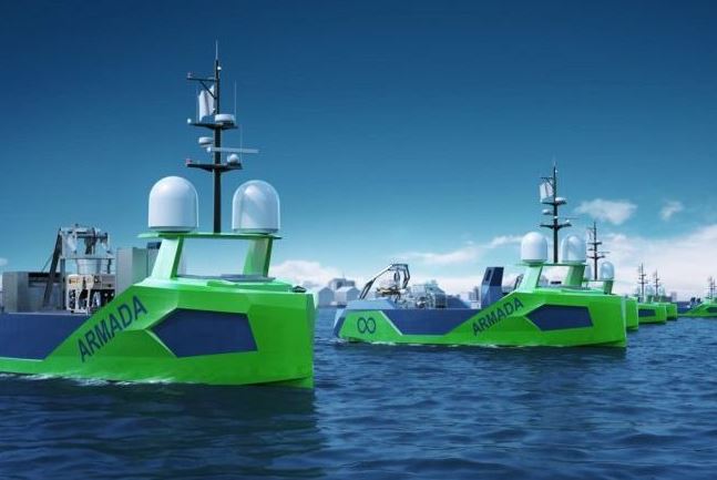 Ocean Infinity lança primeira frota de navios robôs totalmente autônomos para atividades de pesquisa e exploração de petróleo