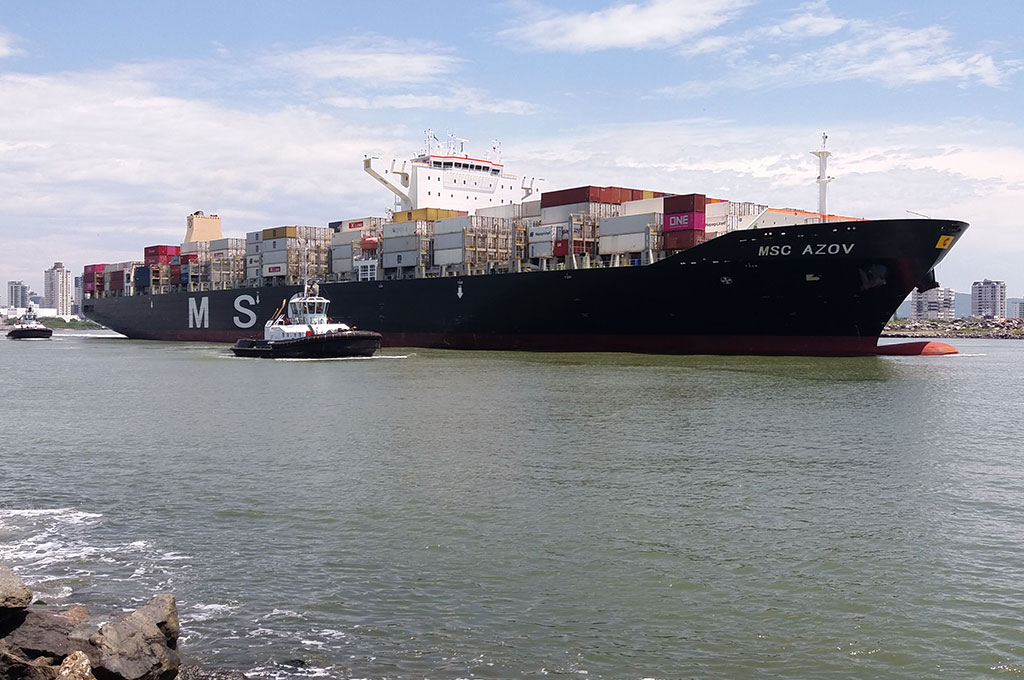 Porto de Itajaí registra aumento de 20% na tonelagem em janeiro