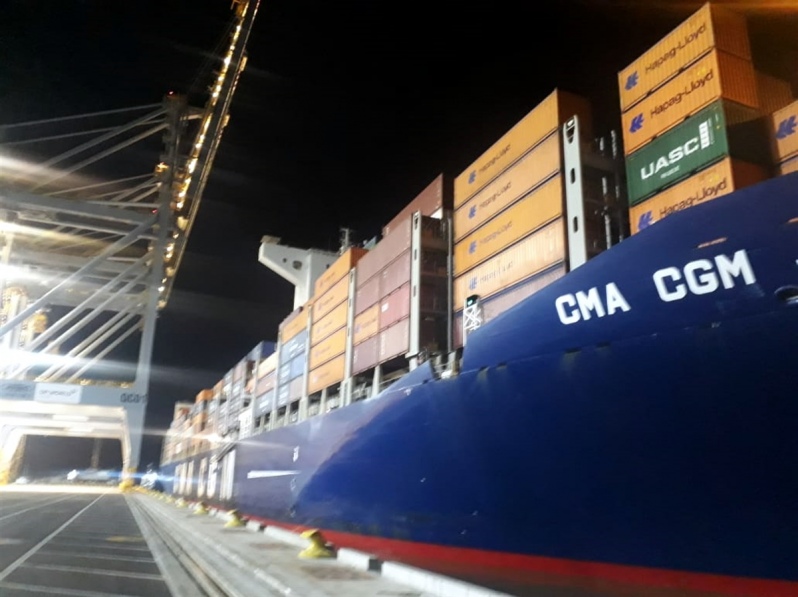 DP World Posorja atinge recorde no Equador ao atender navios com calado de 13,75 metros