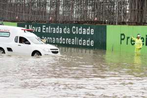 Previsão do tempo indica mais chuvas fortes na Baixada Santista até sábado