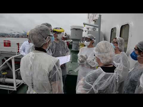 Porto de Santos faz simulação de atendimento a caso suspeito de coronavírus; vídeo