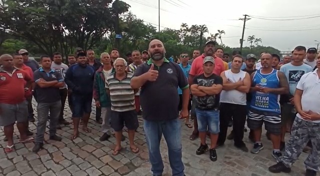 Presidente de sindicato é detido durante greve no Porto de Santos