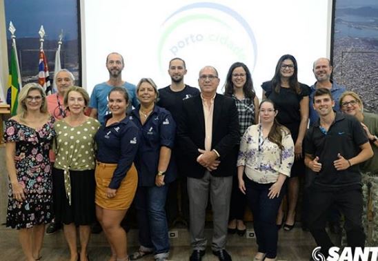 A Santos Port Authority recebeu, nesta quarta (05) representantes dos projetos que vão receber seu patrocínio em 2020