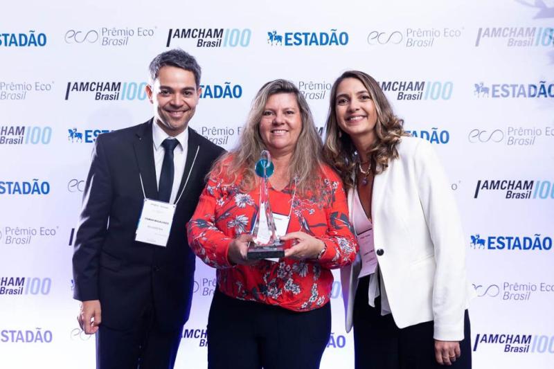 VLI conquista o primeiro lugar do Prêmio Eco Amcham, homenagem que reconhece as empresas que adotam práticas responsáveis