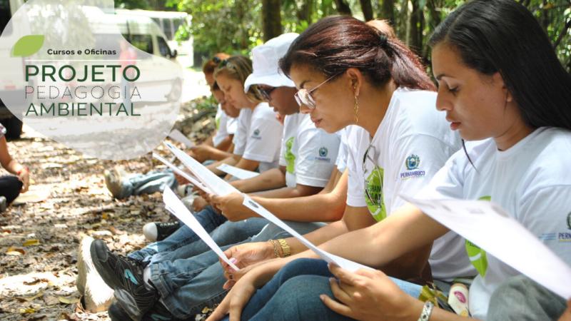 Estão abertas as inscrições para os cursos do Projeto de Pedagogia Ambiental, promovido pela Diretoria de Meio Ambiente e Sustentabilidade do Complexo de Suape
