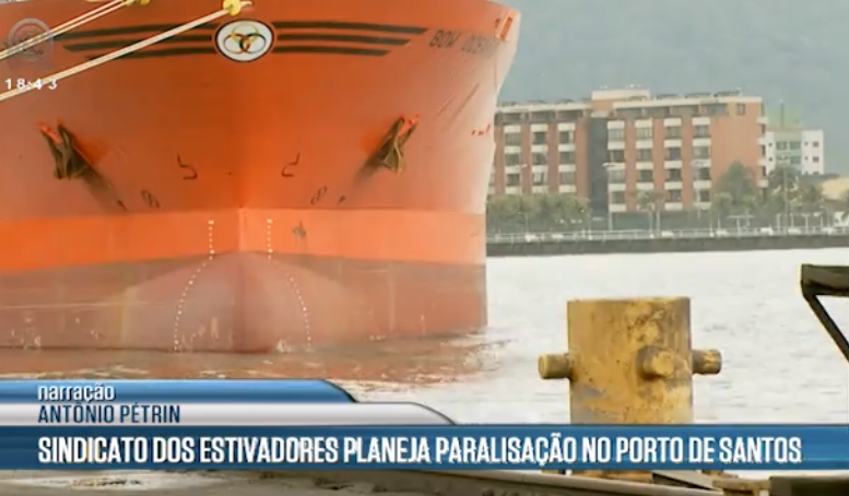 Porto de Santos cria comitê de crise e descarta paralisação das atividades