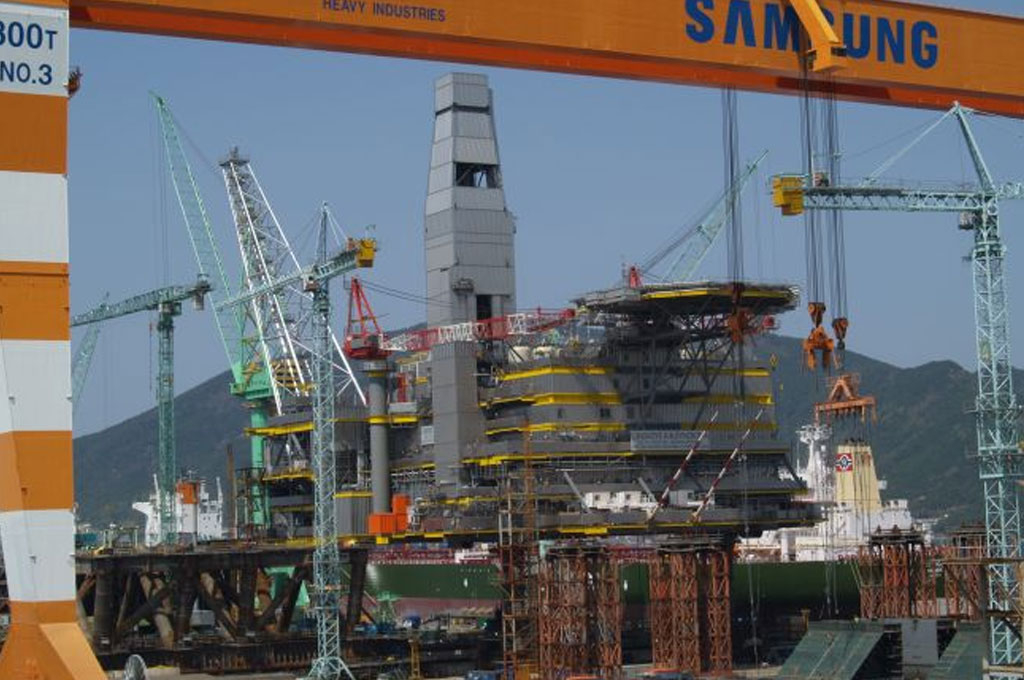 Coreana Samsung recebe contrato de US$ 300 milhões para construir três navios-tanque