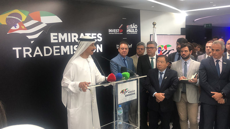 Governo do Estado inaugura escritório comercial de SP nos Emirados Árabes Unidos
