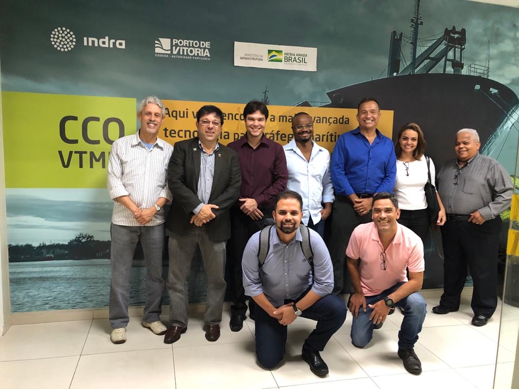 Grupo de trabalho do VTMIS da CDRJ faz visita técnica ao Porto de Vitória