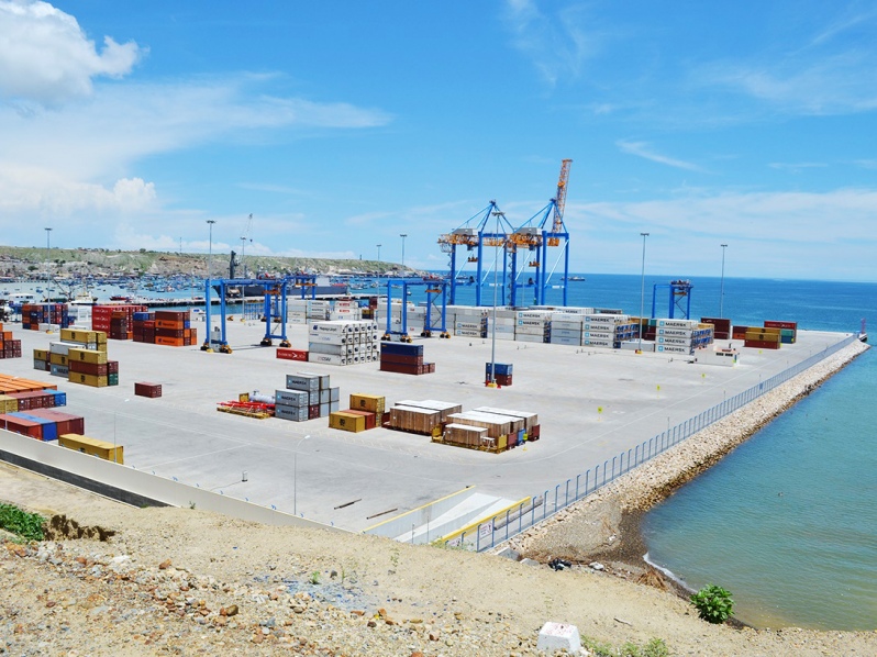 Porto de Paita, Peru: A expansão do cais permitirá a chegada de navios de grande porte e o investimento chega a US$ 9 milhões