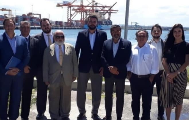 Visita do Comitê Orientador do Nordeste Export ao Porto de Suape