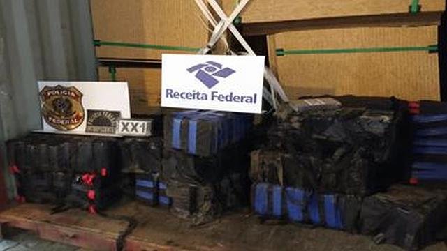 Apreensão de cocaína pela Receita Federal bate recorde em 2019 e chega a 57 toneladas