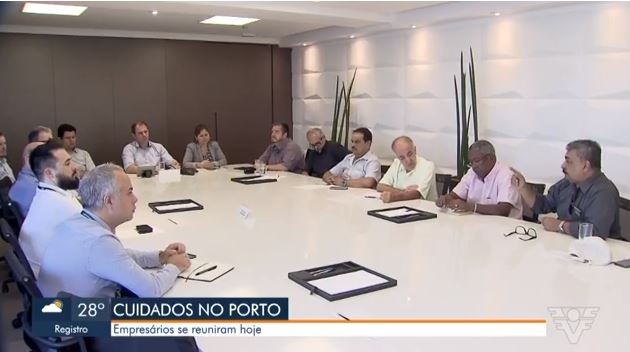 Empresários portuários se reúnem para determinar medidas de prevenção