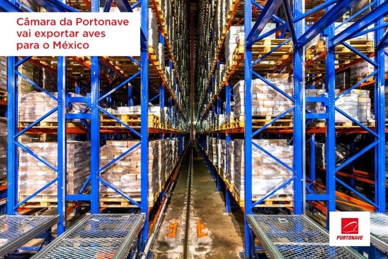 Portonave inicia exportação de aves para o México