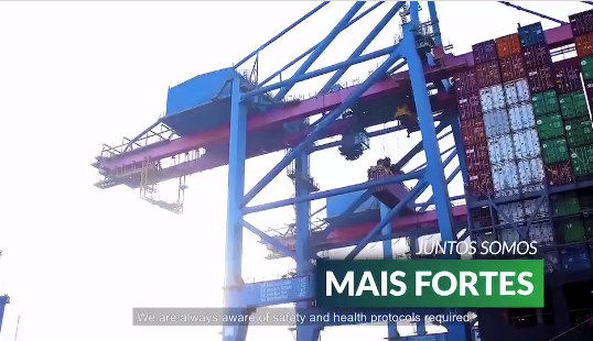 Juntos somos mais fortes  – Este é um manifesto de todas as empresas do Porto de Santos e da Autoridade Portuária