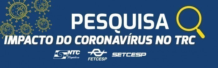 Impacto do coronavírus no transporte de cargas chega a 26% segundo dados do Decope