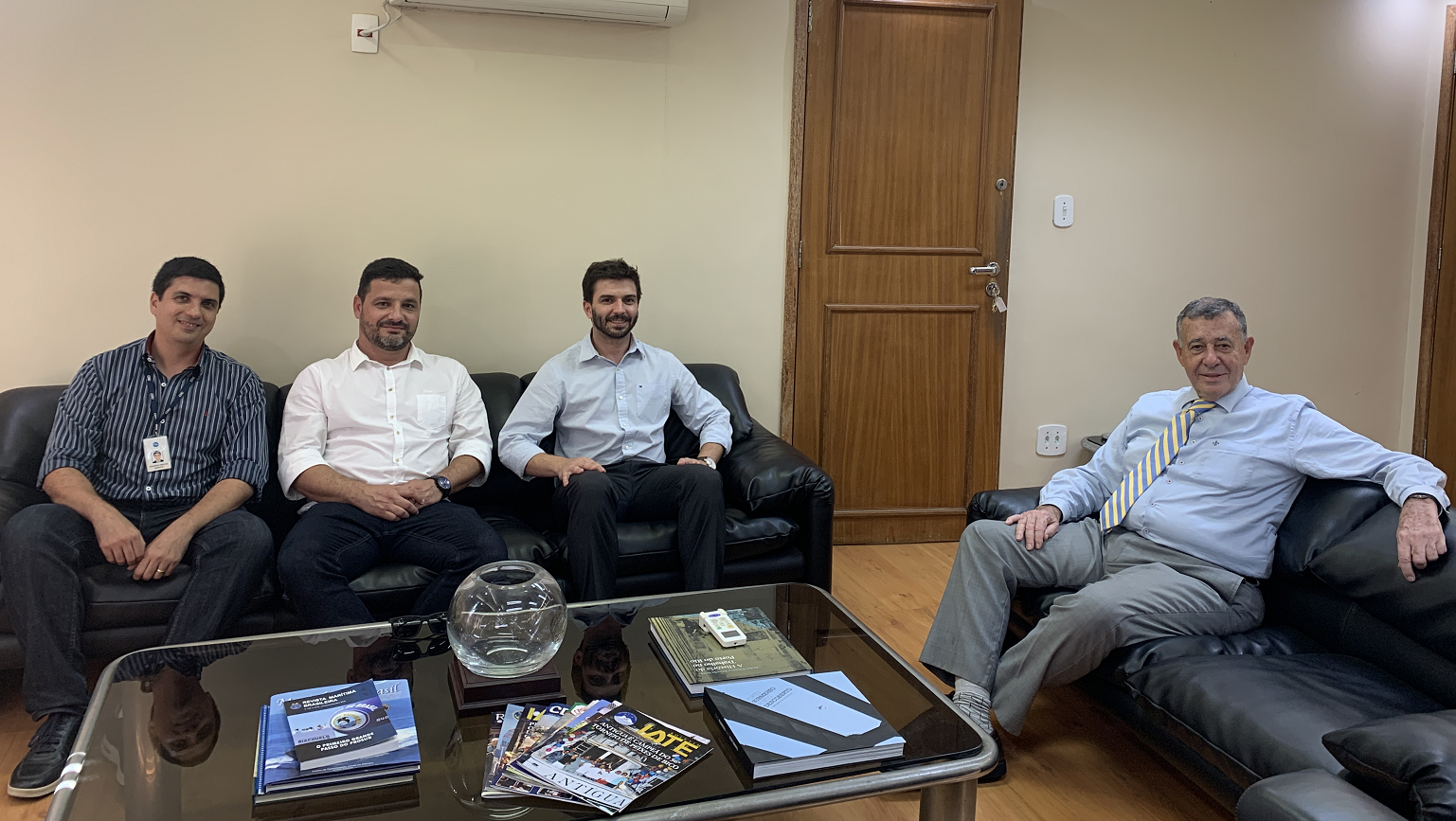 Gestores do Porto de São Francisco do Sul fazem visita técnica ao Porto do Rio de Janeiro