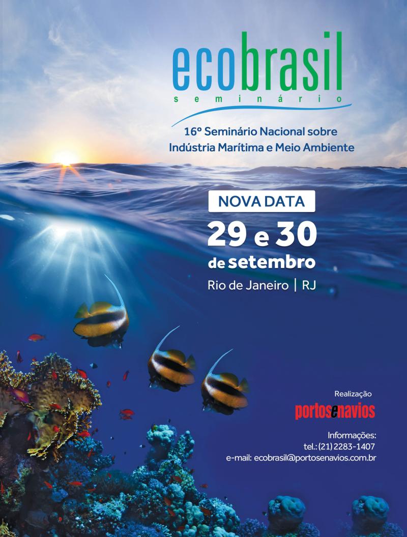 Nova data para o 16° Seminário Nacional sobre Indústria Marítima e Meio Ambiente